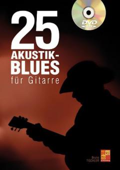 25 Akustik-Blues für Gitarre 