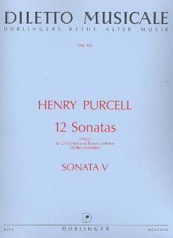 Sonata V a-moll 12 Sonaten 