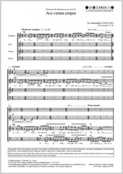 Ave verum corpus Standard