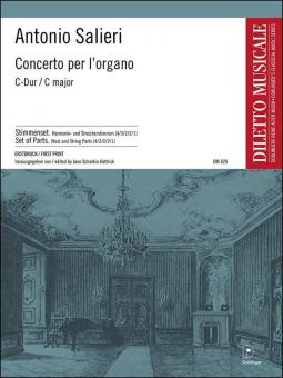 Concerto per l'Organo C-Dur für Orgel und Orchester (Erstdruck) 