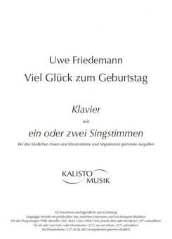 Viel Glück zum Geburtstag 