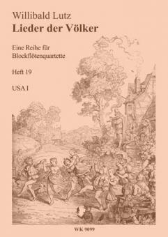 Lieder der Völker, Blockflötenquartette, Heft 19 