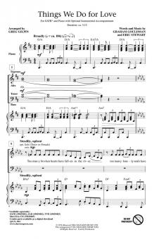 Things We Do For Love 