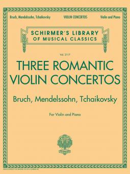 3 Romantic Violin Concertos 