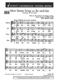 Mein Sinnen bringt zu ihr mich Standard