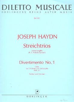Streichtrio Nr. 1 E-Dur Hob V:1 