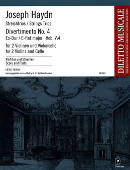 Streichtrio Nr. 4 Es-Dur Hob. V:4 