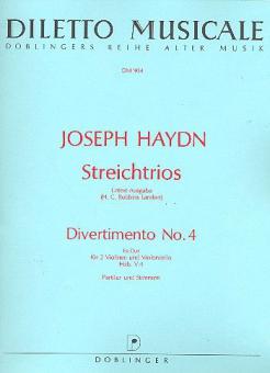Streichtrio Nr. 4 Es-Dur Hob. V:4 
