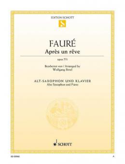 Après un rêve op. 7/1 Standard