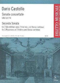 Seconda Sonata in F Sonate concertate, Libro primo 