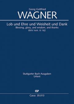 Lob und Ehre und Weisheit und Dank 