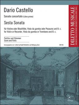 Sesta Sonata in G Sonate concertate, Libro primo 