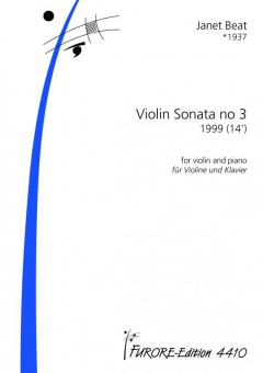 Violin Sonata no 3 