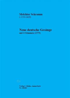 Neue deutsche Gesänge mit 4 Stimmen (1579) 