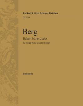 Sieben frühe Lieder 