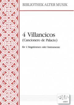 4 Villancicos (Cancionero de Palacio) 