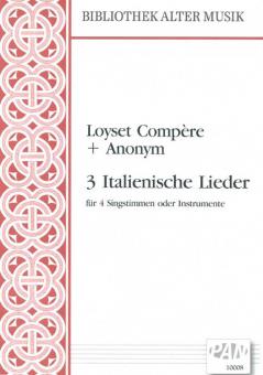 3 Italienische Lieder 