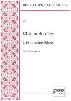 2 In nomine-Sätze 