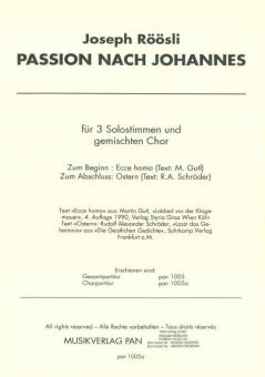 Passion nach Johannes 