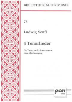 4 Tenorlieder 