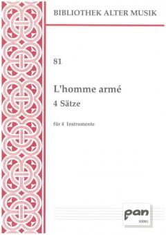 L'homme armé 4 Sätze 
