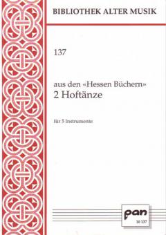 2 Hoftänze aus den 'Hessen Büchern' 