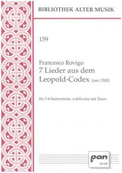 7 Lieder aus dem Leopold-Codex (um 1500) 