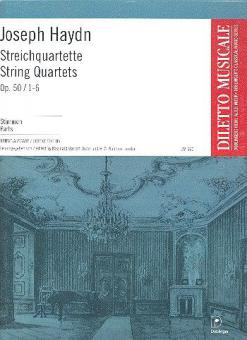 Streichquartette op. 50/1-6 Bandausgabe 
