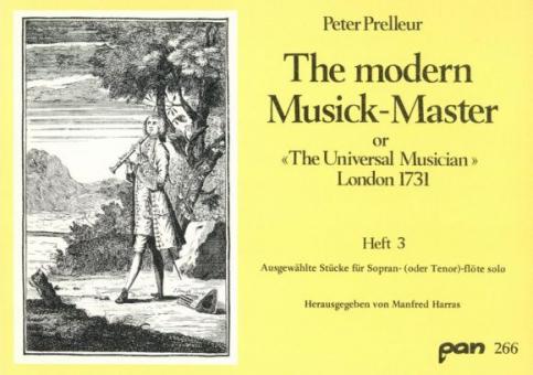 The modern Musick-Master or 'The Universal Musician' Vol. 3' 