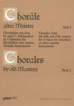 Choräle alter Meister Heft 2 