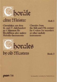 Choräle alter Meister Heft 3 