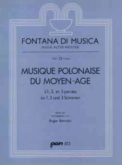 Musique polonaise du Moyen-Age 