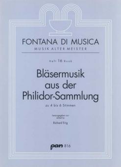 Bläsermusik aus der Philidor-Sammlung 
