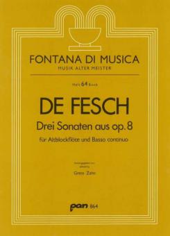 3 Sonaten aus op. 8 
