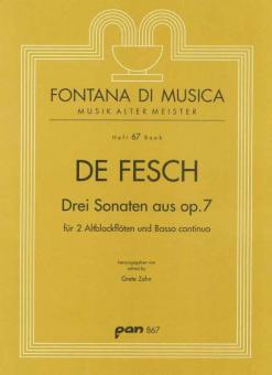 3 Sonaten aus op. 7 