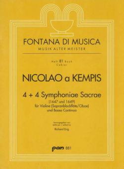 4 + 4 Symphoniae Sacrae (1647 und 1649) 