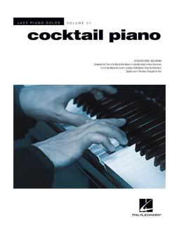 Jazz Piano Solos Series Vol. 31: Cocktail Piano 