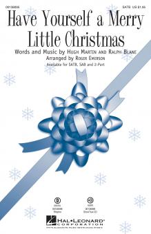 Have Yourself A Merry Little Christmas Standard