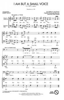 I Am But A Small Voice Standard