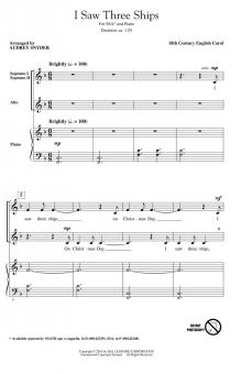 I Saw Three Ships Standard