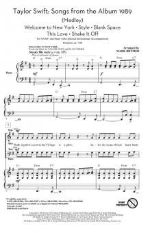 Taylor Swift: Songs From The Album 1989 