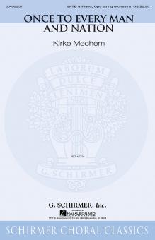 Once To Every Man And Nation Standard