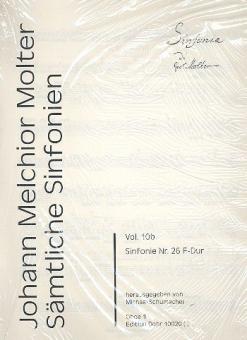 Sinfonie Nr. 26 F-Dur MWV VII 26 