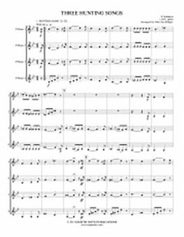 Three Hunting Songs 