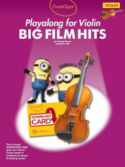 Guest Spot: Big Film Hits Playalong For Violin 
