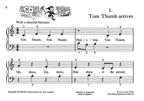 The International Piano Course Tom Thumb 