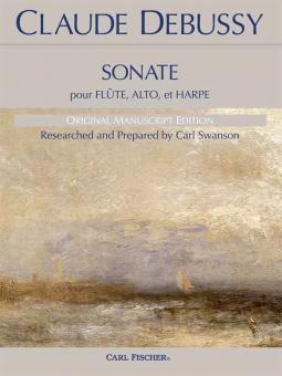 Sonate pour Flute, Alto, et Harpe 