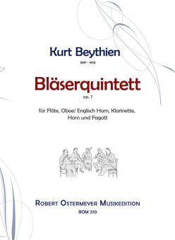 Bläserquintett F-Dur op. 7 