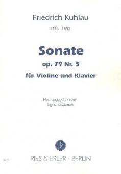 Sonate op. 79,3 