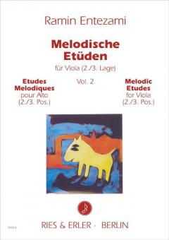 Melodische Etüden für Viola 2 